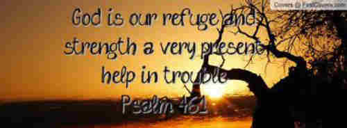 God is our strength and refuge++.