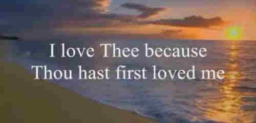 My Jesus I love Thee I know Thou art mine++.