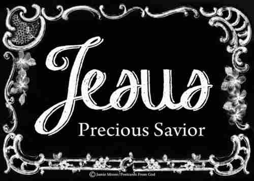 O Saviour precious Saviour Whom yet