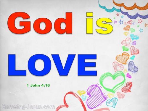 God is love His mercy brightens All the path in++.