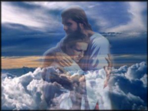 Safe in the arms of Jesus++.