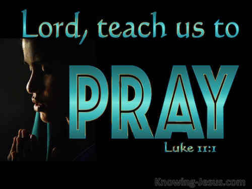 Lord teach us how to pray aright With++.