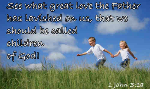 Behold the amazing gift of love