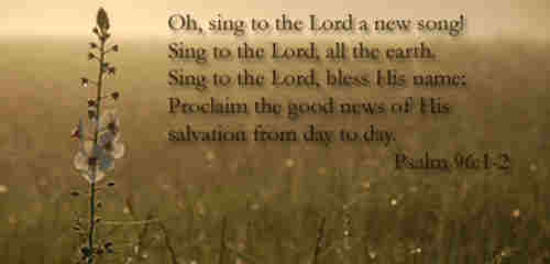 O sing a new song to the Lord sing all