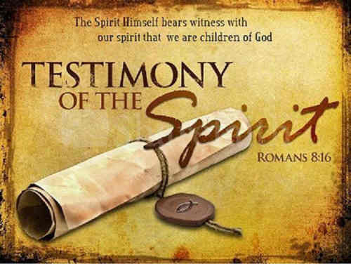 O Thou Whose Spirit witness bears