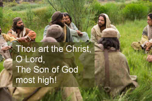 Thou art the Christ O Lord The Son of ++.