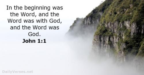 The heavenly Word proceeding forth++.