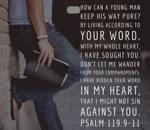 How shall the young secure their hearts And guard
