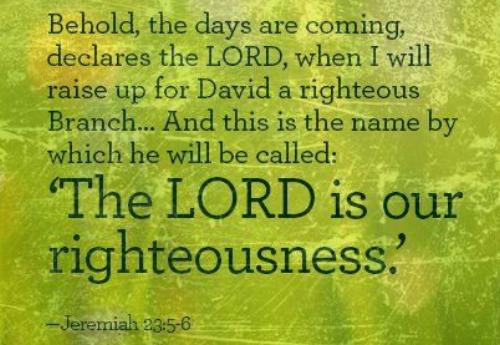JEHOVAH OUR RIGHTEOUSNESS++.