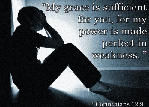 MY GRACE IS SUFFICIENT FOR THEE++.