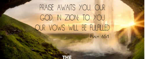 Praise waits in Zion Lord for thee There++.