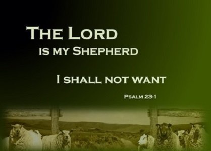 The Lord my Shepherd is I shall be well supplied++.