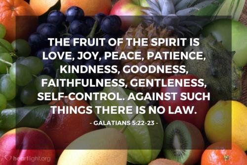 THE FRUIT OF THE SPIRIT++.