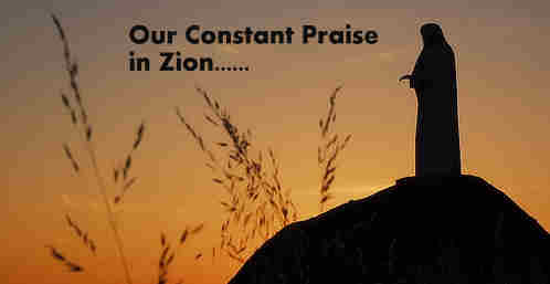 For Thee O God our constant praise In Zion waits++.