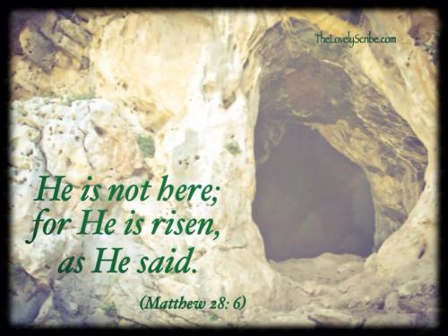 Christ is risen Alleluia Risen
