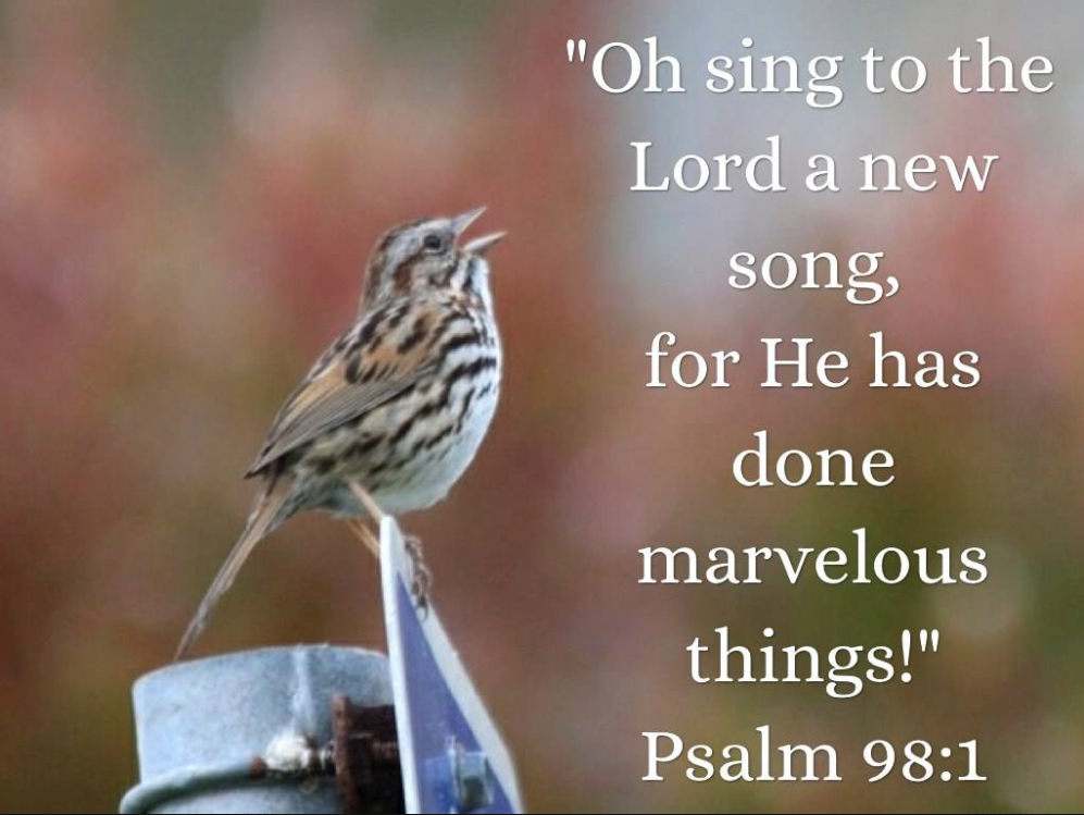 Come let us sing before the Lord