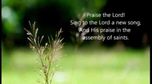 All ye that love the Lord rejoice And let your++.
