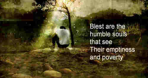 Blest are the humble souls that see Their++.