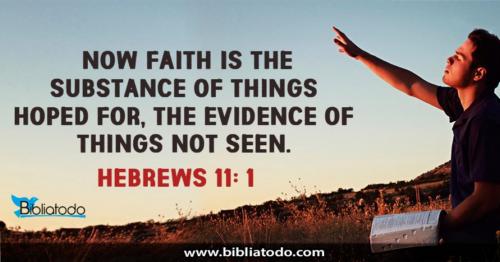 Faith is the brightest evidence Of things beyond++.
