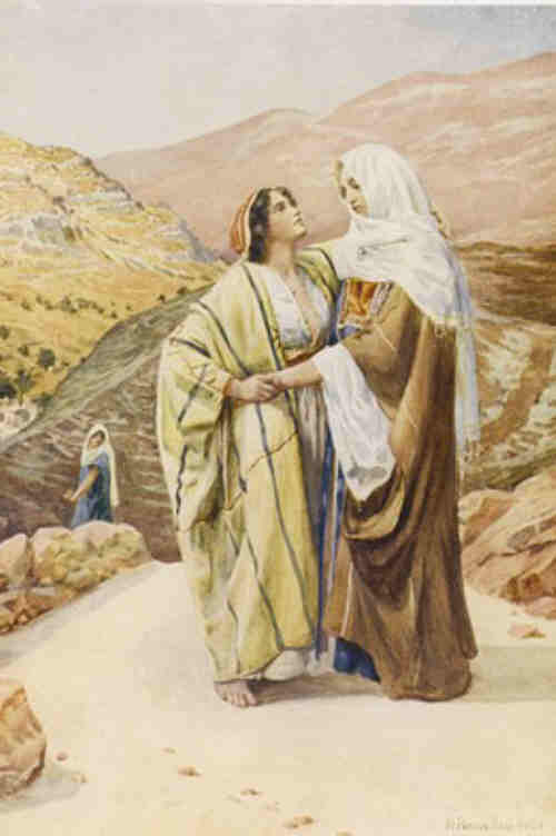 Entreat me not to leave thee Entreat