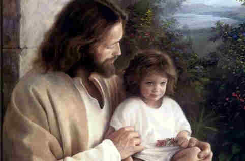 Yes Jesus was a child like me But O ++.