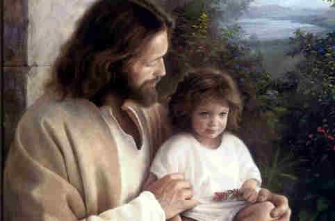 Once Jesus was a child like me But O++.