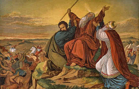 MOSES AND AMALEK