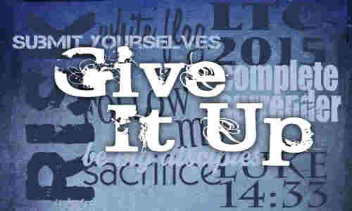 FORSAKING ALL FOR CHRIST