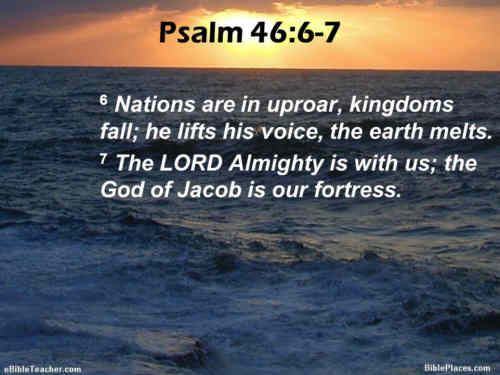 O God our only help and hope The nations