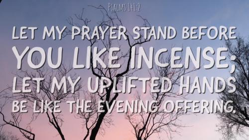Great God to Thee my evening song With humble