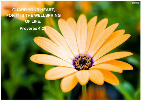 Keep thy heart with earnest effort To