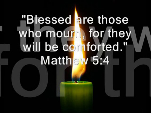 BLESSED ARE THEY THAT MOURN