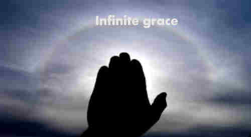 Infinite grace and can it be That heaven