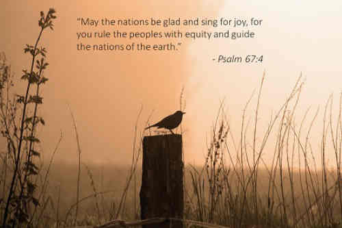 Be glad ye righteous sing for joy Ye children of